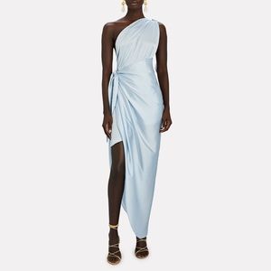 Baobob Collection Marea Toe-Shoulder Dress Light Blue | Wedding Guest Dress
